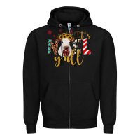 Black it's noel y'all Zipper Hoodie - JahusDesignShop