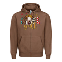 Chestnut it's noel y'all Zipper Hoodie - JahusDesignShop