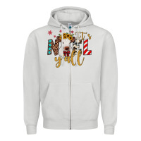 Dove Grey it's noel y'all Zipper Hoodie - JahusDesignShop