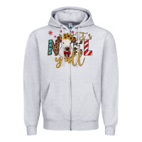 Heather Grey it's noel y'all Zipper Hoodie - JahusDesignShop