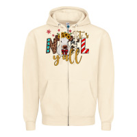 Sandshell it's noel y'all Zipper Hoodie - JahusDesignShop