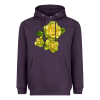 Plum st. patrick rose Heavyweight Hoodie - LillyAllenDesigns