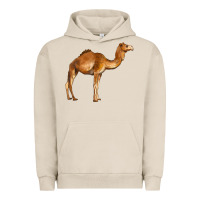 Pigment French Oak camel Urban Hoodie - BarkalooDesign