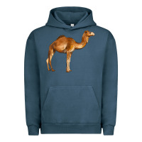 Pigment Midnight Navy camel Urban Hoodie - BarkalooDesign
