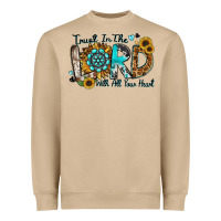 Mushroom trust in the lord with all your heart Heavyweight Sweatshirt - Zillion Design Studio