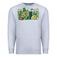 Heather Grey st.patricks stanley Premium Sweatshirt - MaliasSmallBusiness