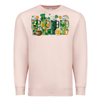 Pale Pink st.patricks stanley Premium Sweatshirt - MaliasSmallBusiness