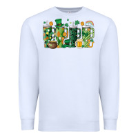 White st.patricks stanley Premium Sweatshirt - MaliasSmallBusiness