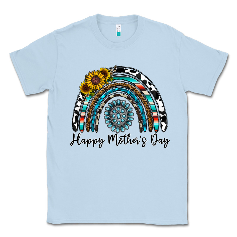 Happy Mother's Day Rainbow Classic Tee by CowhideDigitalArt | Teevron