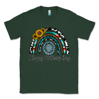 Sports Green happy mother's day rainbow Classic Tee - CowhideDigitalArt