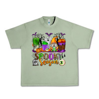 Oil Green Spooky Season Coffee Cups Urban Heavy Tee - texasbilliewilder