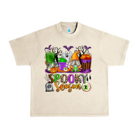Sandshell Spooky Season Coffee Cups Urban Heavy Tee - texasbilliewilder