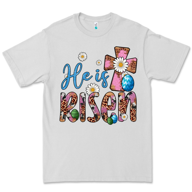 He Is Risen Cross Premium Tee by Artiststas | Teevron