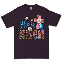Plum he is risen cross Premium Tee - Artiststas