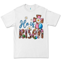 White he is risen cross Premium Tee - Artiststas