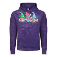 Cloud Purple easter gnomes Vintage Hoodie - Zillion Design Studio