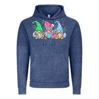 Vintage Denim easter gnomes Vintage Hoodie - Zillion Design Studio