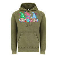 Vintage Olive easter gnomes Vintage Hoodie - Zillion Design Studio