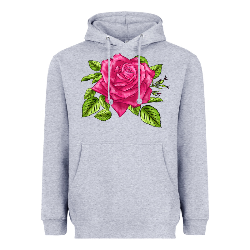 Perfume Delight Rose Heavyweight Hoodie by LillyAllenDesigns | Teevron