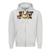 Dove Grey christmas joy Zipper Hoodie - JahusDesignShop