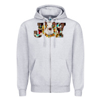 Heather Grey christmas joy Zipper Hoodie - JahusDesignShop