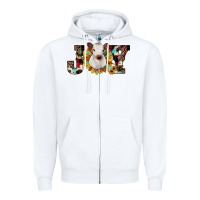 White christmas joy Zipper Hoodie - JahusDesignShop