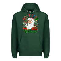 Sports Green Don't stop believin' Premium Hoodie - NancyCooperArtShop