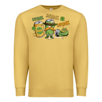 Antique Gold deink drank drunk st. patrick's day Premium Sweatshirt - MaliasSmallBusiness