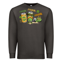 Smoke deink drank drunk st. patrick's day Premium Sweatshirt - MaliasSmallBusiness