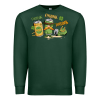 Sports Green deink drank drunk st. patrick's day Premium Sweatshirt - MaliasSmallBusiness