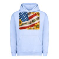 Pigment Grape Ice american flag sunflowers and canouflage print veteran mousepad Urban Hoodie - Jasminsmagicworld