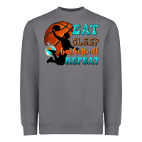 Storm eat sleep basketball repeat Heavyweight Sweatshirt - texasbilliewilder