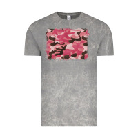 Cloud Rock pink camouflage background Vintage Tee - BarkalooDesign