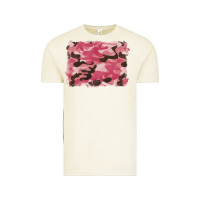 Vintage Arctic pink camouflage background Vintage Tee - BarkalooDesign