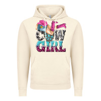 Vintage Artic cow girl Vintage Hoodie - texasbilliewilder
