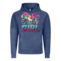Vintage Denim cow girl Vintage Hoodie - texasbilliewilder