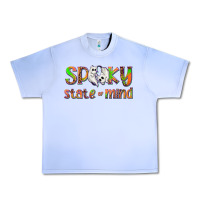 Grape Ice Spooky State of Mind Urban Heavy Tee - texasbilliewilder