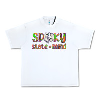 White Spooky State of Mind Urban Heavy Tee - texasbilliewilder