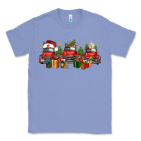 Colony Blue christmas trucks Classic Tee - FaDigitalArtStudio