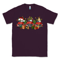 Plum christmas trucks Classic Tee - FaDigitalArtStudio