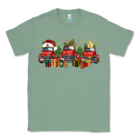 Sage christmas trucks Classic Tee - FaDigitalArtStudio