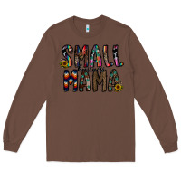 Chestnut small busines mama Long Sleeve Tee - CowhideDigitalArt