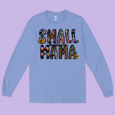 Small Busines Mama Long Sleeve Tee Designed By Cowhidedigitalart