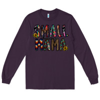 Plum small busines mama Long Sleeve Tee - CowhideDigitalArt