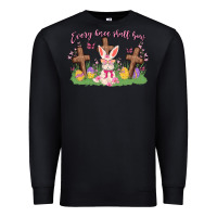 Black every knee shall bow Premium Sweatshirt - MaliasSmallBusiness