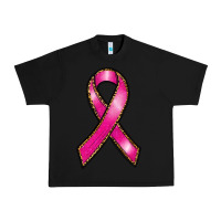 Black breast cancer ribbon Urban Heavy Tee - RanaPortraitStore