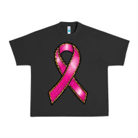 Pigment Black breast cancer ribbon Urban Heavy Tee - RanaPortraitStore
