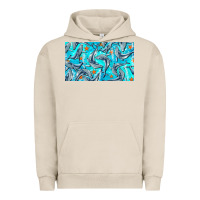 Pigment French Oak humpback whale  cup Urban Hoodie - BarkalooDesign