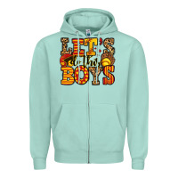 Seafoam let's do this boys softball Zipper Hoodie - Jasminsmagicworld