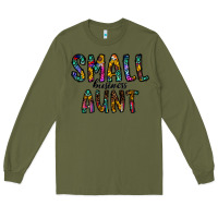 Army Green small business aunt Long Sleeve Tee - CowhideDigitalArt